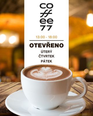 🎄☕ Milovníci kávy, máme pro vás důležitou novinku! V prosinci upravujeme otevírací dobu naší pražírny Coffee77 – abyste si...